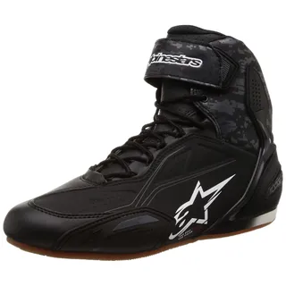 Alpinestars Faster 3 2022, Schuhe - Schwarz/Dunkelgrau - 8