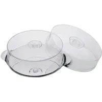 APS Tortenplatte mit 2 Hauben