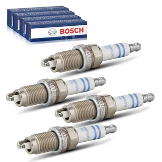 4x Original BOSCH 0242236565 Zündkerze Kompatibel mit Cherokee XJ 2.5L 4.0L 2000-2001 Wrangler II TJ 2.5L 4.0L 2000-2006 Ibiza III 6L1 1.2L-1.6L 2002-2009 Golf V 1K1 1.4L 2006-2008