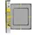 EasyMaxx Insect Protect Teleskop-Insektenschutzgitter mit Netz | anthrazit