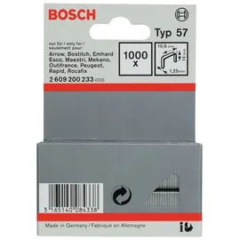 Bosch Flachdrahtklammer Typ 57 10,6 x 1,25 x 14 mm 1000 Stück