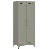 BISLEY Stahlschrank 1 Fachboden 70,0 x 51,0 x 180,0 cm grau