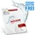 AlClear 950002 Ultra-Microfaser Fenstertuch streifenfrei 60x45 cm - Weiß