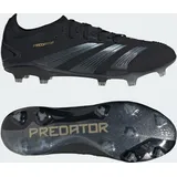 Adidas Predator Pro FG Core Black / Carbon / Gold Metallic 39 1/3