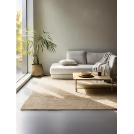 HANSE HOME Juteteppich, "Jaipur" in beige – 60x90 cm