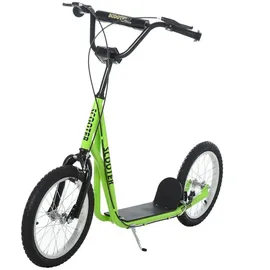Homcom Kinderroller Luftreifen Grün