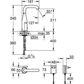 Grohe Essence E Sensor-Armatur (36444000)