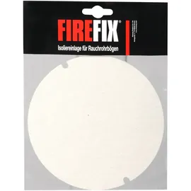 FireFix Isoliereinlage für Rauchrohrbögen Ofenrohr Weiß