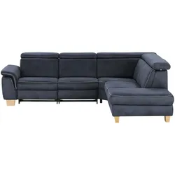 meinSofa Ecksofa  Beata ¦ blau ¦ Maße (cm): B: 270 H: 80 T: 233.0