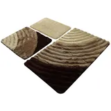Setmat Set (3-teilig) Brauntöne