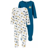 NAME IT Schlafstrampler Set für Babys Legion Blue 86