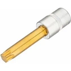 HAZET Kardanwellen-Einsatz TORX Schraubendreher-Einsatz 2756-T60 Vierkant hohl 12,5 mm (1/2 Zoll) Außen TORX Profil T60