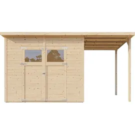 BERTILO Amrum 3 Plus 3,86 x 1,80 m Natur