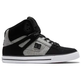 DC Shoes Pure High-Top Herren Schwarz/Grau/Weiß 42