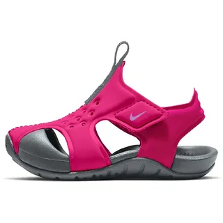 Nike Sunray Protect 2 Baby-Sandalen 605 hyper pink/fuchsia glow-smoke grey 18.5