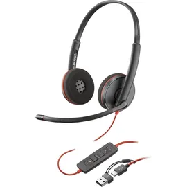 HP Poly Blackwire 3220 Stereo USB-C Headset