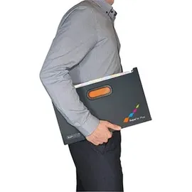Rapesco RAPESCO® Fächermappe Supafile Plus 13 Fächer schwarz, 1 St.