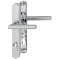 HOPPE Schmalschild-Türgriff-Garnitur Edelstahl matt E1400F/3359ZA/3357N