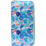 DonDon Geldbörse Flamingo-Welt Damen Kinder Portemonnaie weiß