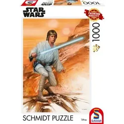 SCHMIDT SPIELE 57592 PUZZLE 1000 TEILE - Star Wars Lucas Film, Monte Moore, Fearless