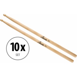 10 Paar XDrum Schlagzeug Sticks 5A Wood Tip