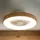 Mantra Iluminación Tibet Deckenventilator mit LED holz/weiß