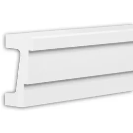 PROFHOME DECOR Architrav Fassadenprofil Stuckleiste 200 x 5,9 x 11,2 cm