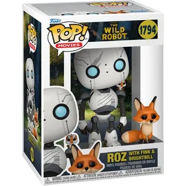 Funko - Pop! - The Wild Robot - Roz with Fink - Brightbill Vinyl