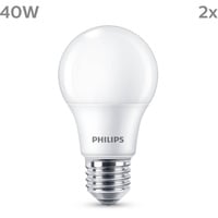 Philips Classic LED E27 4,9W 470lm 2.700K matt 2er