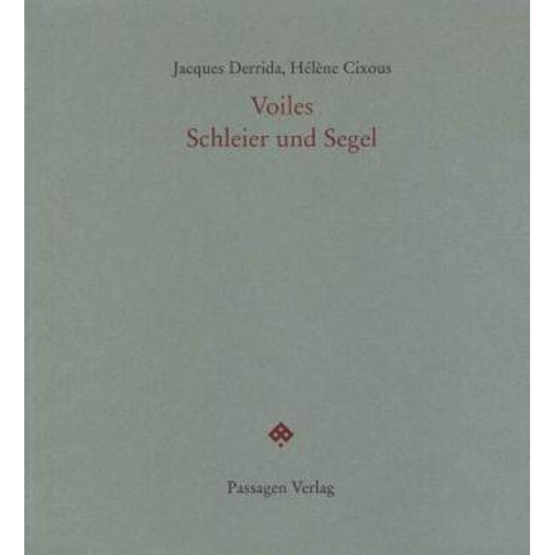 Voiles - Jacques Derrida, Hélène Cixous, Kartoniert (TB)