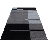 Ayyildiz Teppich HAWAII 1310, rechteckig, handgearbeiteter Konturenschnitt, 80cm x 300cm (BxL), grau
