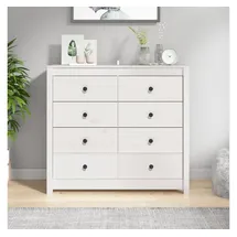 vidaXL Beistellschrank 100x40x90 cm Weiß