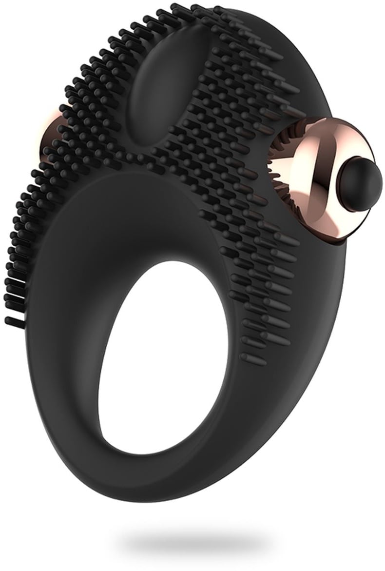 Penisring 'Thor' mit Vibration und Reiznoppen | Kraftvoll leise Womanvibe Vibrator 1 St schwarz