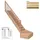DOLLE Raumspartreppe Paris 280,5 cm Eiche