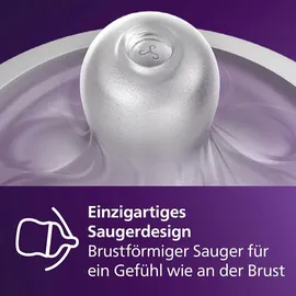 Philips Avent Natural Response Babyflasche 260ml, mittlere Durchflussrate - SCY903/03