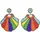 COLLEZIONE ALESSANDRO Ohrclips Almeria mehrfarbig onesize