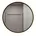 Schwarz Glas 80x80x1 cm Badezimmer
