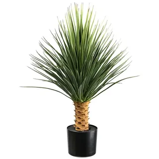 fuchs versand 24/7 Kunstpflanze Yucca rostrata Stamm, ca 85cm grün, im Kunststofftopf 16,5x14,5cm, Fuchs Versand 24/7
