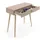 bettso Schminktisch, Beige, Holzwerkstoff, 1 Schubladen, 90x80x39 cm, Wohnzimmer, Wohnzimmertische, Konsolentische