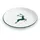 Gmundner Keramik Grüner Hirsch, Dessertteller Cup 20 cm,
