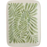 Bloomingville Fauni Teller 11,5 x 15 cm Grün