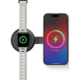 Native Union Voyage 2-in-1 Qi2 Foldable Wireless Charger Black