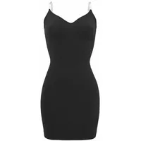 LASCANA Shaping-Kleid Basic Schwarz L