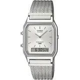 Casio Collection Vintage Analog Digital Edelstahl 33 mm AQ-230EM-7AEF