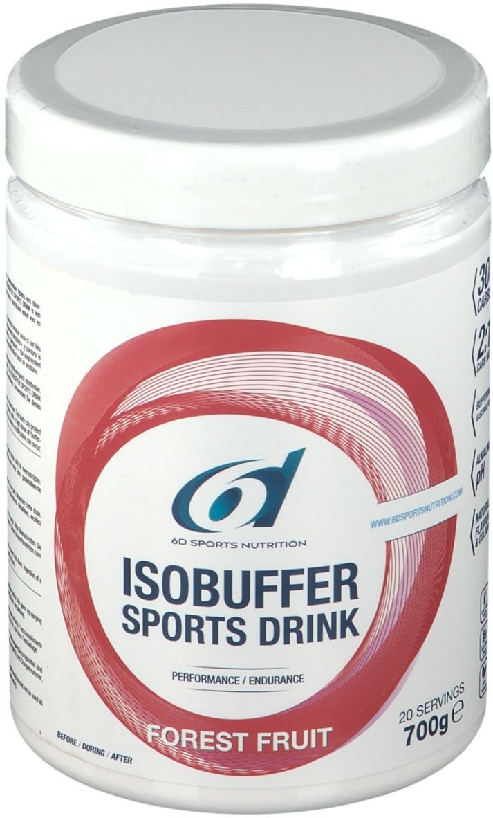 6D Sports Nutrition Isobuffer Sports Drink Forest Fruit