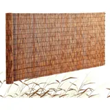 Vevor Schilfmatten Sichtschutz Zaun, 1,7 x 5 m,1er-Set Schilfrohrmatte, Balkon-Schilfmatte für die Terrasse im Hinterhof, dekorativer Zaun für Gartenzaun, Trennwand, Sichtschutz