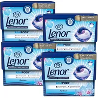 4x 15 Stück Lenor All in 1 Vollwaschmittel Pods Aprilfrisch 56WL rein und frisch