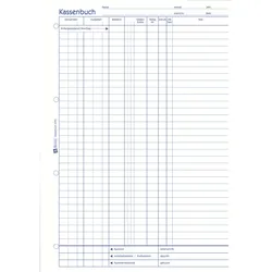 Avery Zweckform Kassenbuch - 100 Blatt - A4