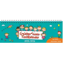 Kaufmann Ernst Vlg GmbH ErzieherInnen-Tischkalender 2025 / 2026: Juli 2025 - Dezember 2026 (Kalender / Planer für Kindergarten und Kita)