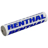 Renthal Sx Lenkerpolster - White / Blue - 22.2